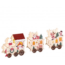Train Led Bois Blanc Chaud...