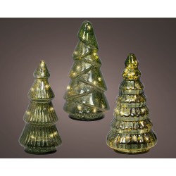 Sapin Dégadé Led Vert/Blanc...