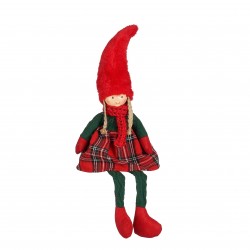 Fille D'Angle Rouge/Vert En...