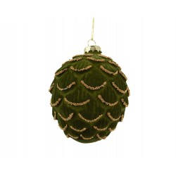 Boule Pomme De Pin Vert...