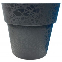 Pot terea plastique noir...