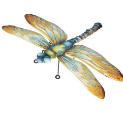 Libellule decor a gm metal...