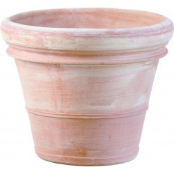 Pot lisse double bord terre...