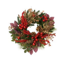 Couronne baie vert/rouge...
