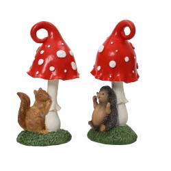 Champignon animaux rouge...