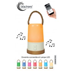 Lampe Enceinte Nomade Blanc...