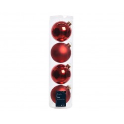 Boite De Boule X4 Rouge En...