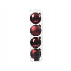 Boite de boule bordeaux X4...