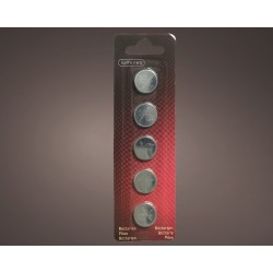 Pile Bouton X5 Argent Ø2 En...