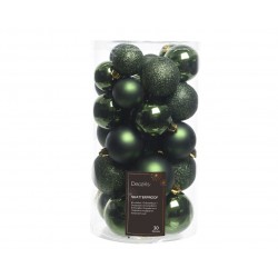 Boite de boule vert pin X30...