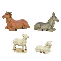 Set 4 Animaux Crèche...