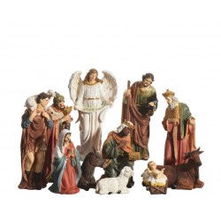 Set 11 Santons Multicolore...