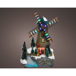 Moulin Vent Fibre Optique...
