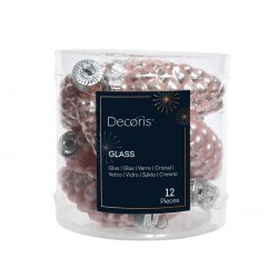 Boite de pomme de pin rose...