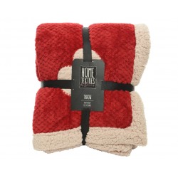 Plaid Coeur Rouge En...