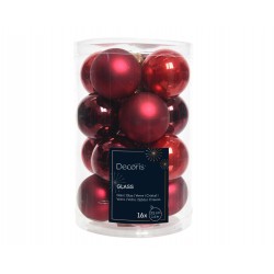 Boite de boule rouge X16...