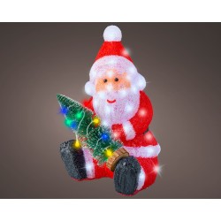 Père Noël Lumineux Avec...