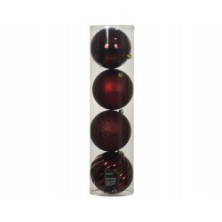Boite de boule bordeaux X4...