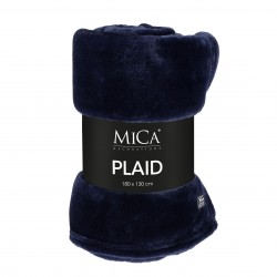 Plaid Polaire Famke Bleu...