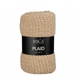 Plaid Cosenza Beige...