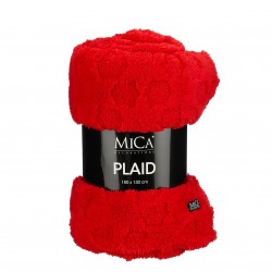 Plaid Polaire Étoile Rouge...