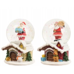 Boule à neige père noël...