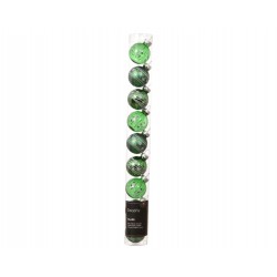 Boite de boule vert houx X9...