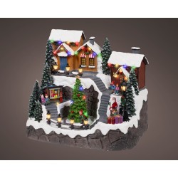 Village en escaliers 37LED...