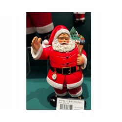 Père noël hotte rouge H17.5...