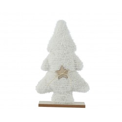 Sapin Laineux Sur Socle...