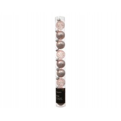Boite de boule rose poudre...