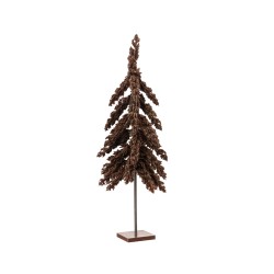 Sapin paillette flurry brun...