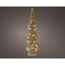 Sapin élancé 50LED/PILE...
