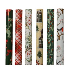 Papier cadeau noël 0.7X2M -...