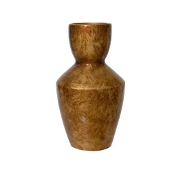 Vase marbré or H30 - Vendu...