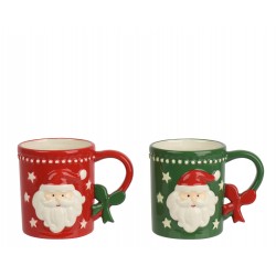 Mug père noël rouge/vert...