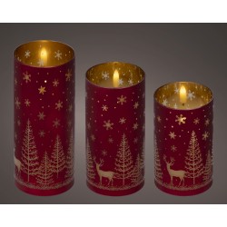 Photophore/bougie 1LED/PILE...