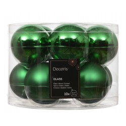 Boîte de boule vert houx...