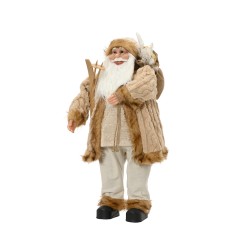 Père noël ski crème H80 -...
