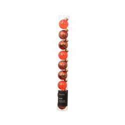 Boite de boule rouge X9 Ø3...