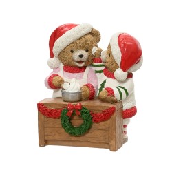 Ours patissier rouge H18 -...
