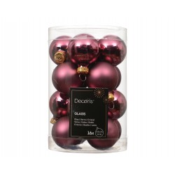 Boite de boule Rose foncé...