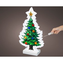 Sapin décoré infini 33LED...