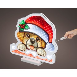 Tête de chien infini 219LED...