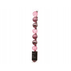Boite de boule rose X9 Ø3 -...