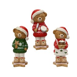 Ours gourmand rouge H14.5 -...