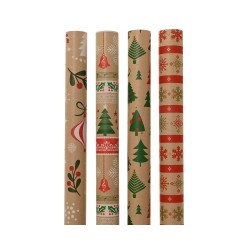 Papier cadeau noël 0.7X2M -...