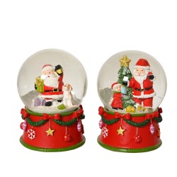 Boule à neige père noël...