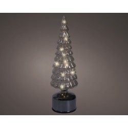 Sapin rotatif 15LED/PILE...