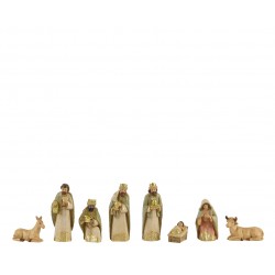 Set Nativité X8 Or/Crème En...